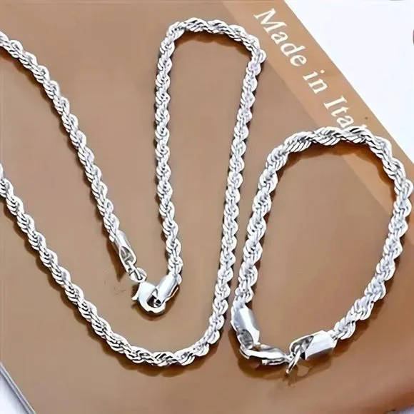 20" Necklace & Bracelet Set - Picture 1 of 1